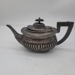 Vintage Gorgeous Sheffield Silver Plate Coffee Pot Teapot EPNS  England Art Deco